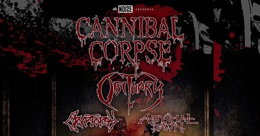 Cannibal Corpse & Obituary Tour 2016
