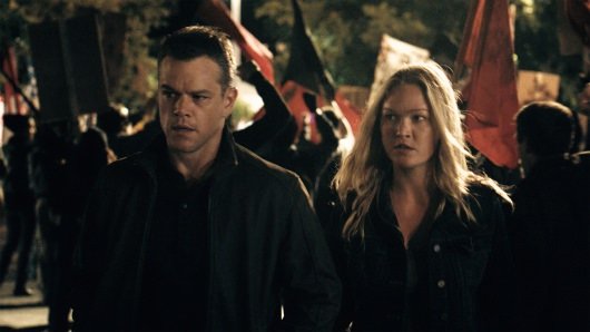 Jason Bourne starring Matt Damon and Julia Stiles