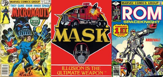 Micronauts, M.A.S.K., Rom: Space Knight