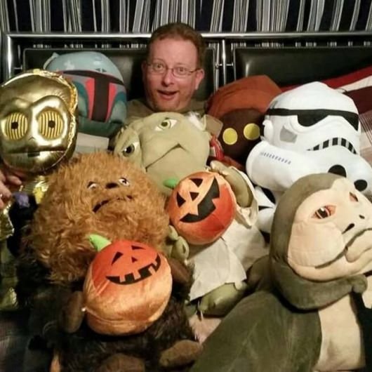 Me and my Star Wars Halloween Plushes
