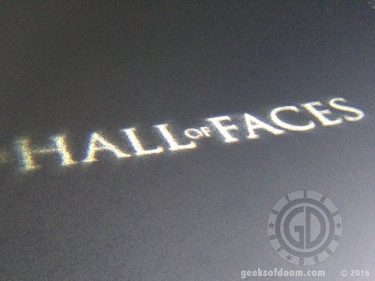 Hall of Faces title card