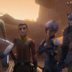 Star Wars Rebels Season 3 Hera, Ezra, Sabine, Zeb