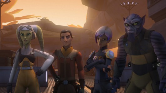 Star Wars Rebels Season 3 Hera, Ezra, Sabine, Zeb