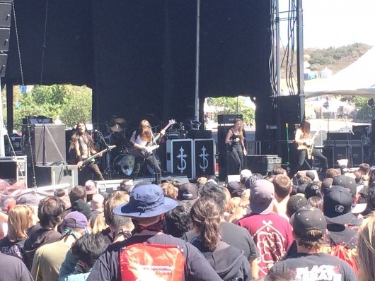Huntress at Ozzfest Knotfest 2016