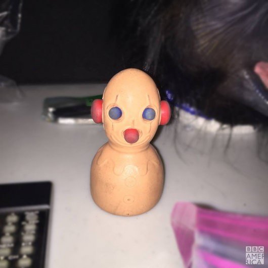 Dirk Gently figure prop