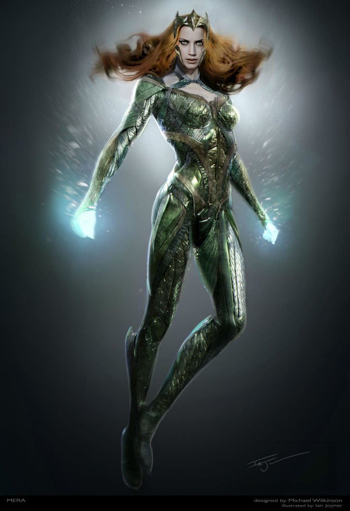 Justice League Mera Concept Art