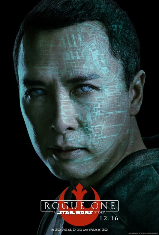 Star Wars Rogue One Poster Chirrut
