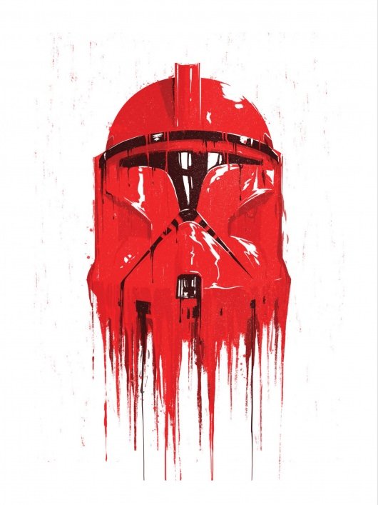 Star Wars Propaganda Stormtrooper red