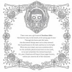 The Beauty of Horror coloring book preview 3