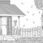 The Beauty of Horror coloring book preview 4