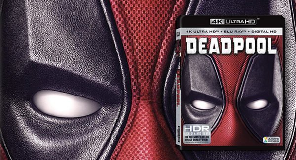 Deadpool 4K Blu-ray banner