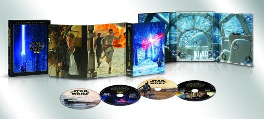 Star Wars: The Force Awakens 3D Collector's Edition Blu-ray set