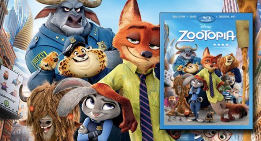 Disney Zootopia blu-ray banner