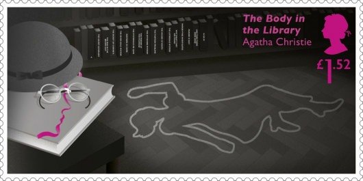 UK Royal Mail Agatha Christie stamp