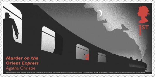UK Royal Mail Agatha Christie stamp