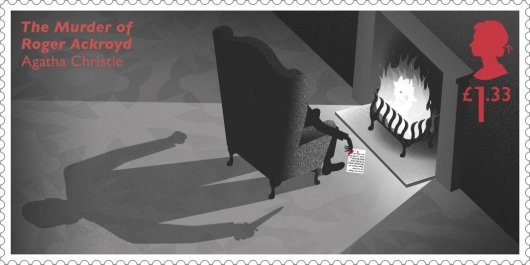 UK Royal Mail Agatha Christie stamp