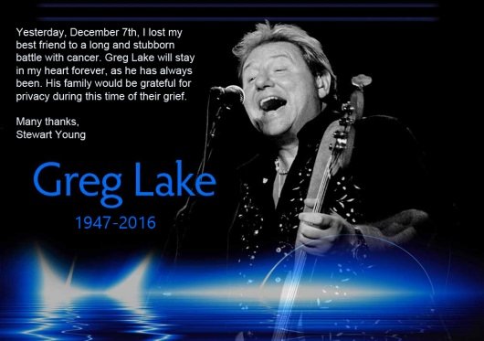 Greg Lake obit message