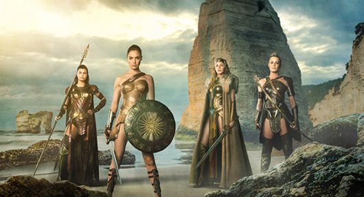 Wonder Woman 2017 film Amazons header