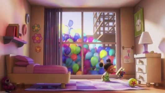 Pixar Easter Eggs Up