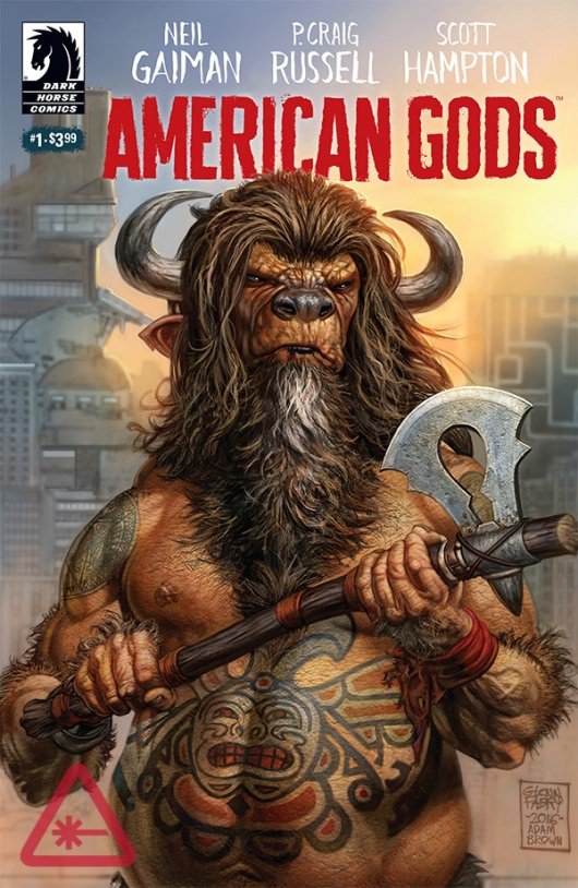 American Gods: Shadows #1 Glenn Fabry Cover