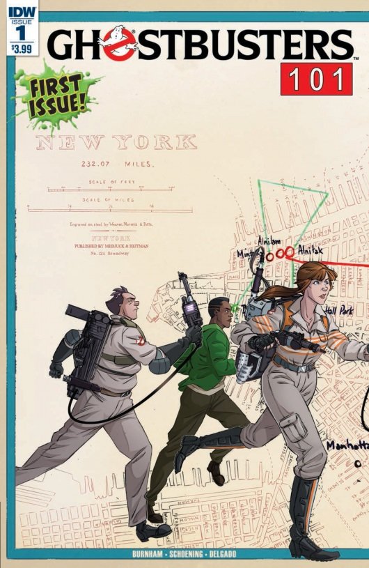 Ghostbusters101 #1 cover