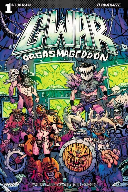 GWAR: Orgasmageddon #1 cover A Sawyer