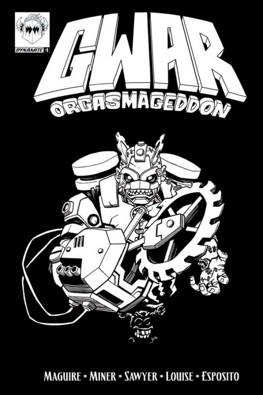 GWAR: Orgasmageddon #1 cover C