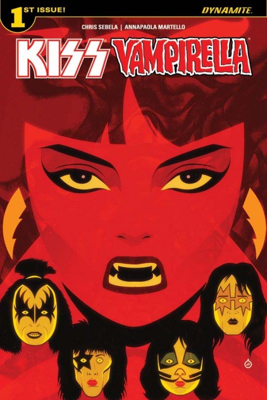 KISS/Vampirella #1 Cover A