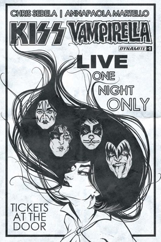 KISS/Vampirella #1 Cover G