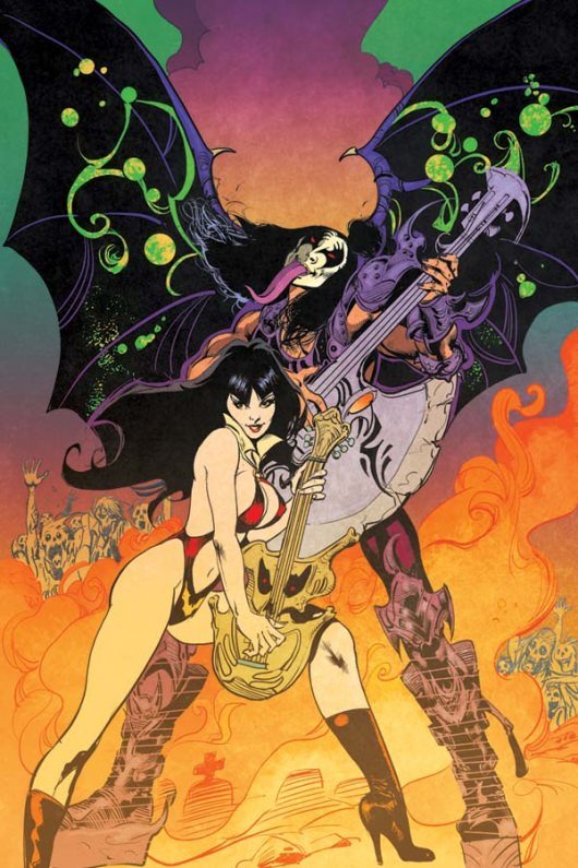 KISS/Vampirella #1 Cover H