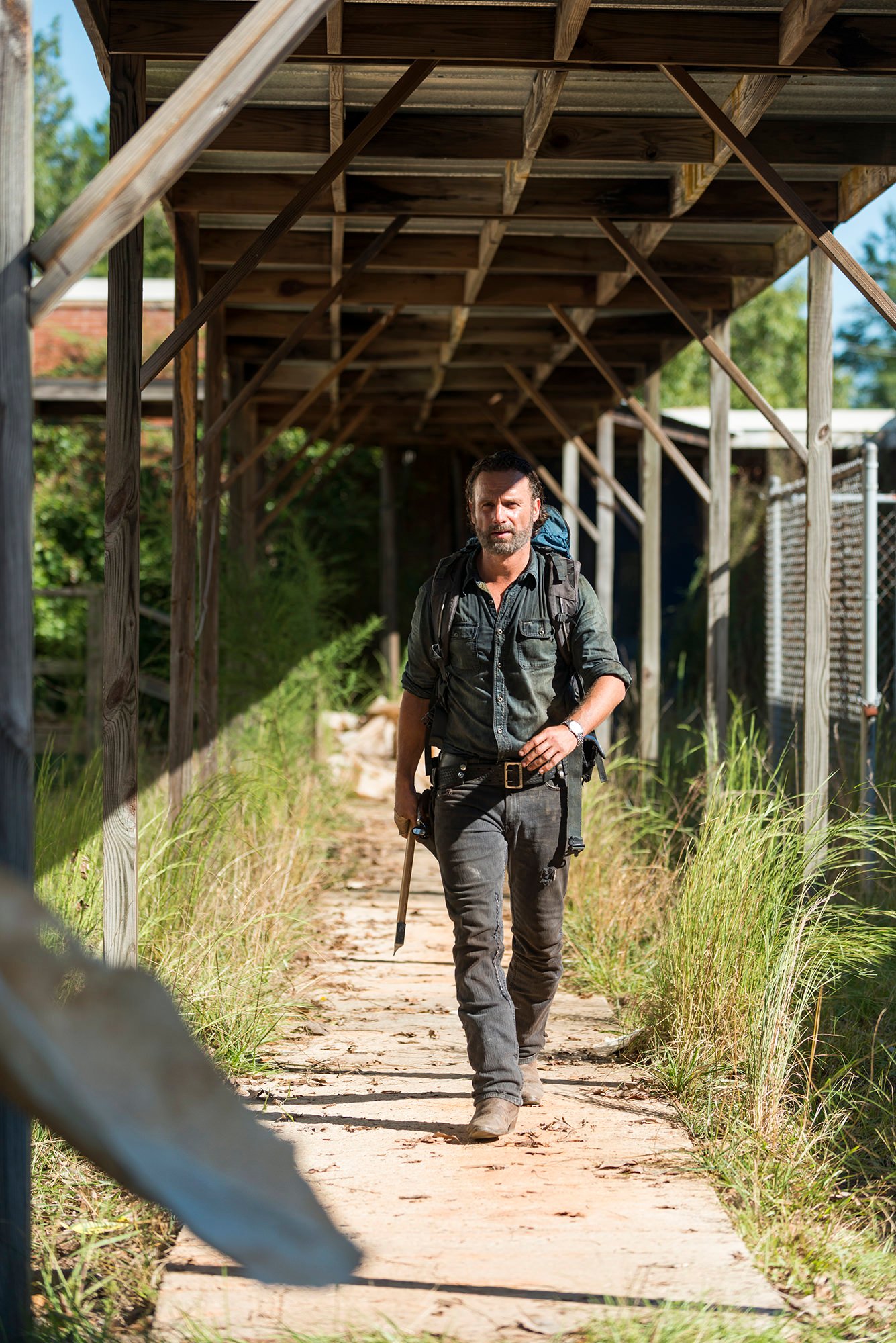 Andrew Lincoln as Rick GrimesÂ - The Walking Dead, Season 7, Episode 12
