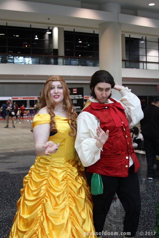 C2E2 2017 Cosplay 25 Belle and LeFou