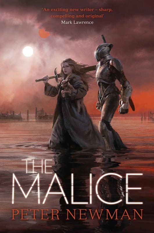 The Malice (The Vagrant #2) by Peter Newman book cover
