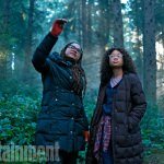 Ava DuVernay and Storm Reid On The Set Of A Wrinkle In Time