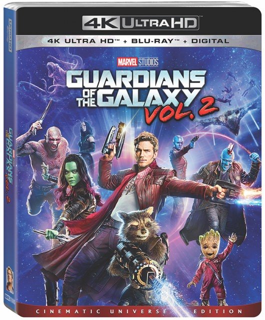 Guardians Of The Galaxy Vol. 2 4K Ultra HD