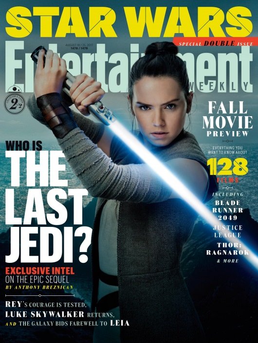 Star Wars The Last Jedi Rey EW Cover