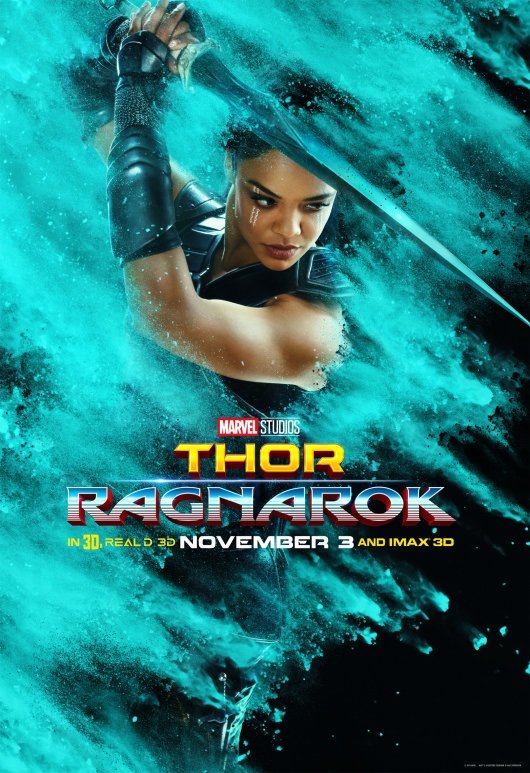 Thor Ragnarok Valkyrie poster