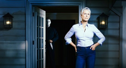 Halloween 2018 Jamie Lee Curtis banner