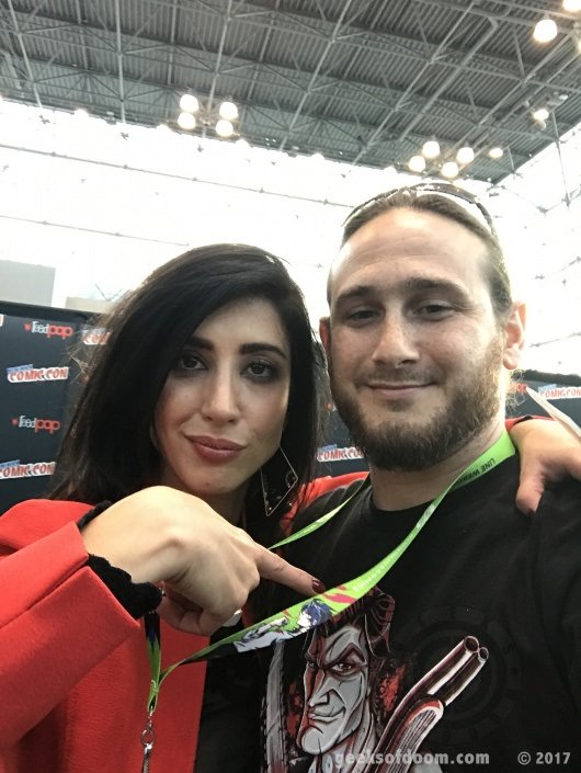Dana DeLorenzo and Dr. Zaius 01