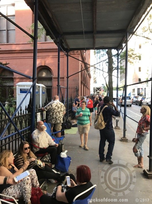 Stephen King and Owen King St. Anns event crowd 01