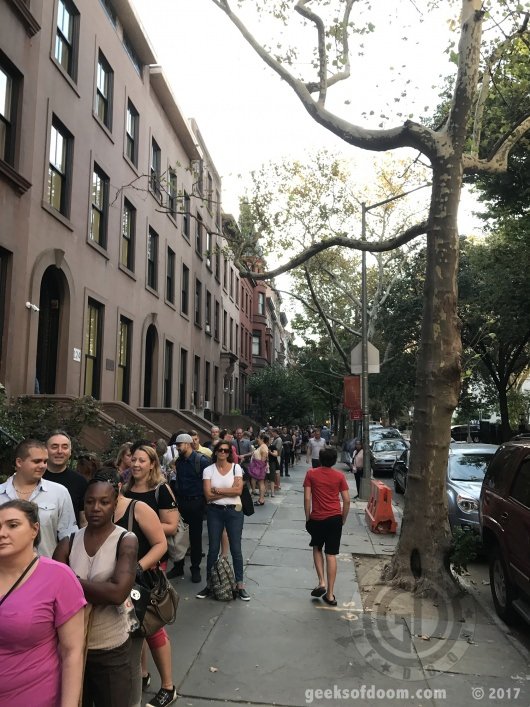 Stephen King and Owen King St. Anns event crowd 02