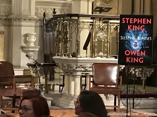 Stephen King and Owen King St. Anns event
