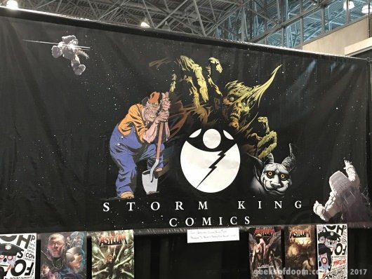 Storm King Comics banner