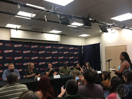 The Walking Dead Press NYCC