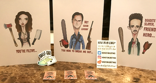 Ghost Girl Greetings: Ash vs Evil Dead