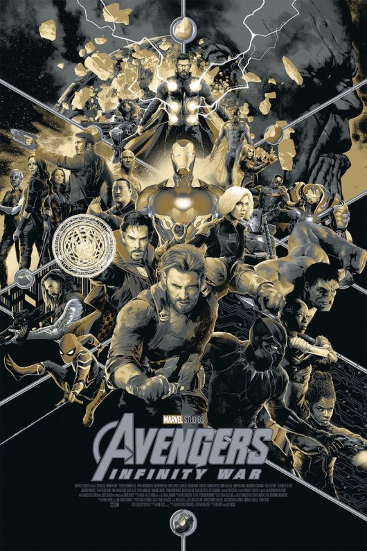 Avengers: Infinity War Mondo Poster #1