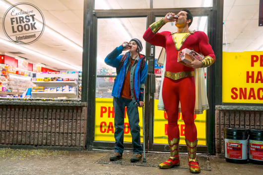 Shazam starring Zachary Levi