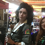 Alien Xenomorph and Ellen Ripley Cosplay