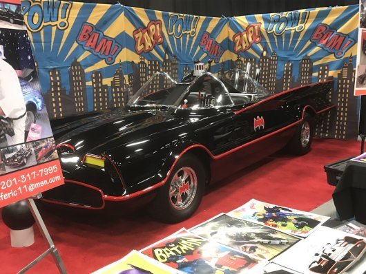 Heroes Villains Fan Fest HVFF Batcar