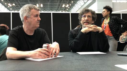 Good Omens Press Room NYCC